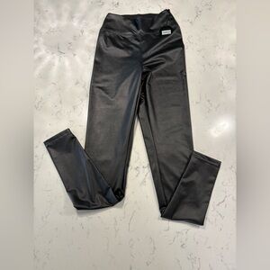 Offline By Aerie Real Luxe Faux Leather Leggings Size Small NWT